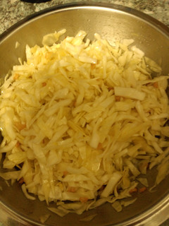 Una foto de Ensalada de repollo (col)