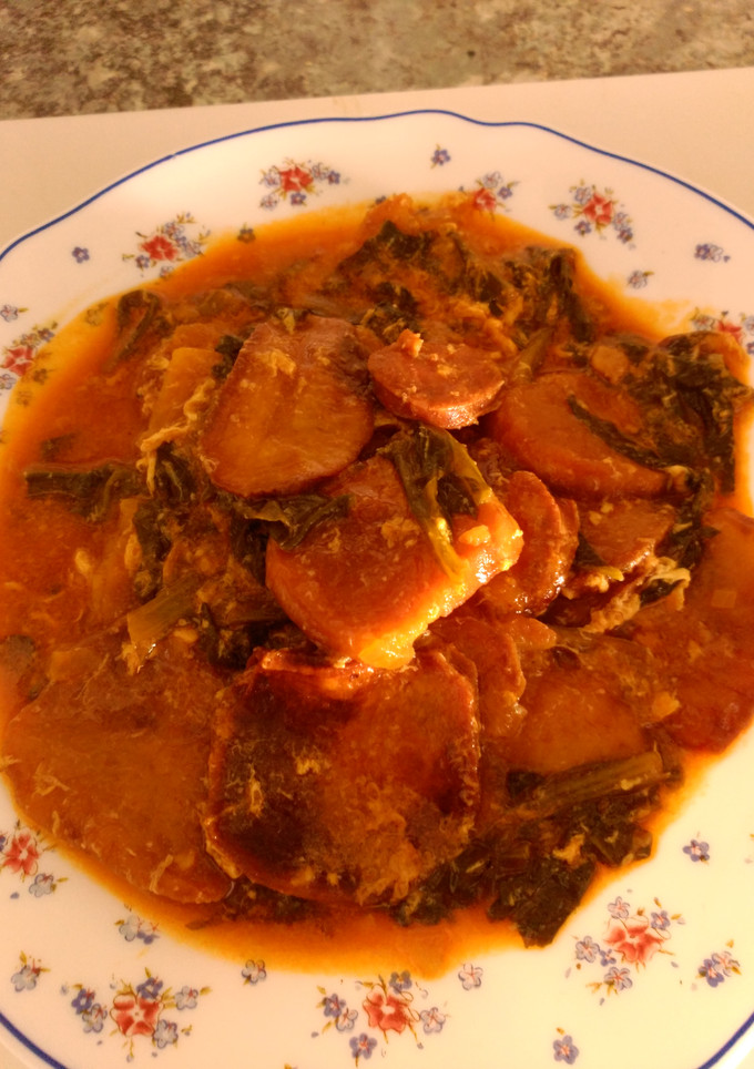 Una foto de Acelgas con patatas