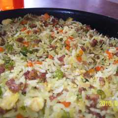Foto principal de Arroz chino con carne de soya
