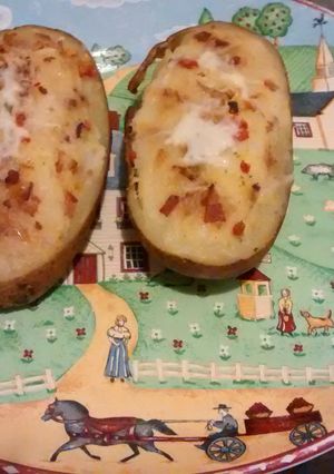 Una foto de Papas rellenas