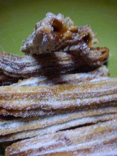 Una foto de Churros caseros crocantes