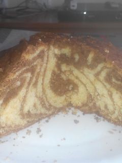 Una foto de Bizcocho cebra
