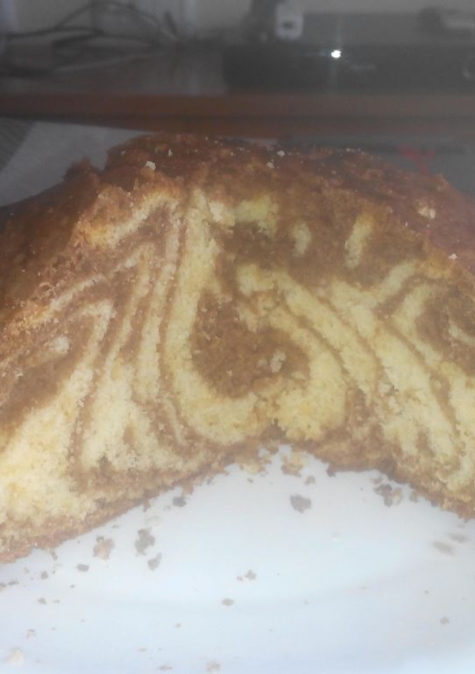 Una foto de Bizcocho cebra