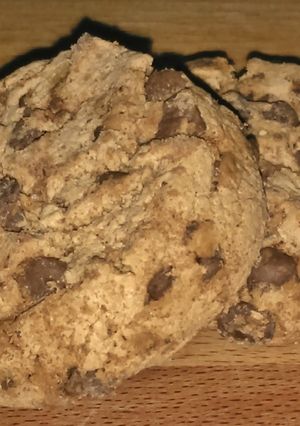 Una foto de Galletas cookies con chocolate 