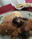 Pollo a la miel (receta árabe)