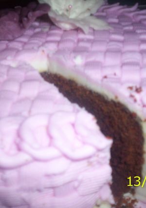 Una foto de Torta negra Maluca