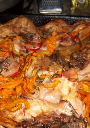 Una foto de Pata y muslo al horno
