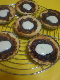 Una foto de Tarteletas de peras al caramelo