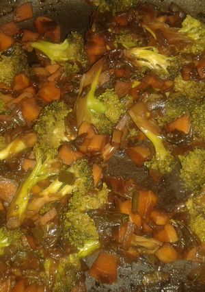 Una foto de Verduras estilo chino