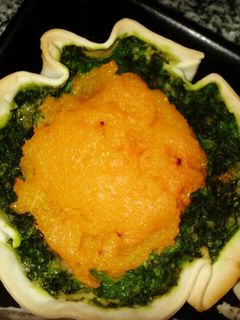 Una foto de Tarta de acelga y calabaza