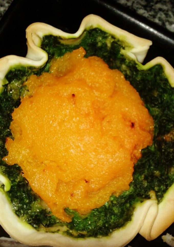 Una foto de Tarta de acelga y calabaza