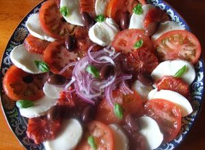 Una foto de Ensalada de naranjas sanguinas