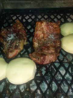 Una foto de Arañita Adobada (o Bife Escondido) a la Parrilla