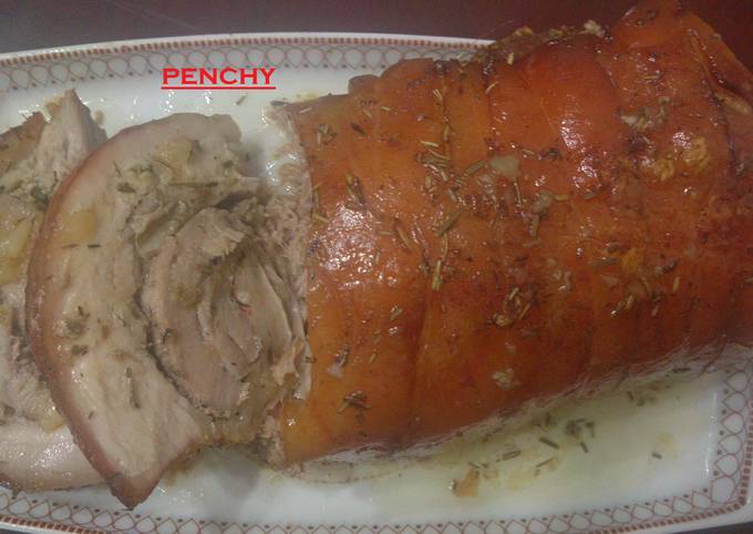 Foto principal de Redondo de panceta de cerdo macerada al horno