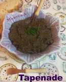 Tapenade o patê de olivas