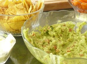 Una foto de Guacamole con o sin cayenne pepper 