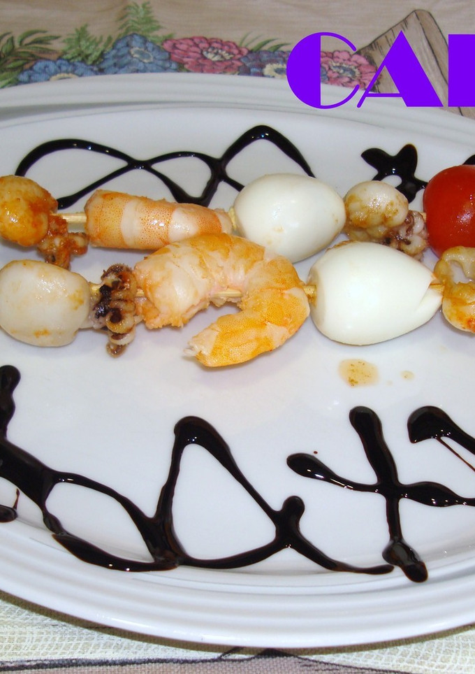 Una foto de Brochetas de caprichos