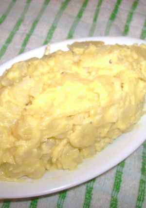Una foto de Papas a la mostaza