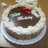 Tarta de chocolate rellena de crema de moka