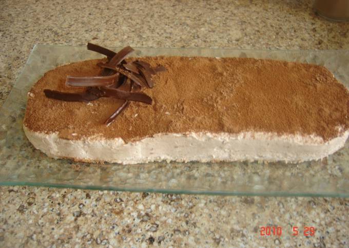 Foto principal de Tarta mouse de mascarpone y chocolate al aroma de naranja

