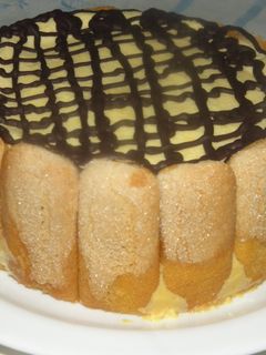 Una foto de Torta rápida para cumpleaños