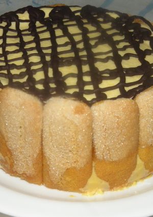 Una foto de Torta rápida para cumpleaños