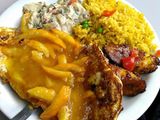 Pechugas en salsa de mango