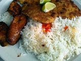 Milanesa de pollo empanizada