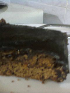 Una foto de Torta alfajor fácil