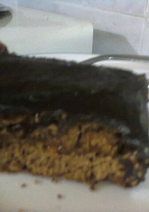 Una foto de Torta alfajor fácil