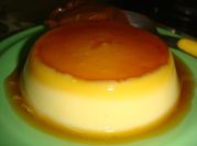 Una foto de postre de maicena