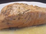 Salmón rápido al limón