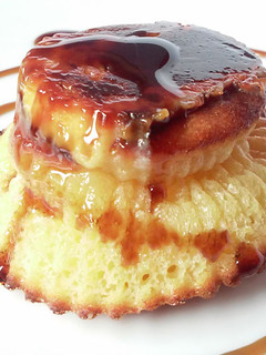 Una foto de Coulant de chocolate blanco