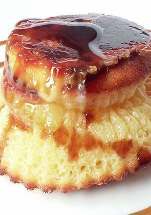 Una foto de Coulant de chocolate blanco
