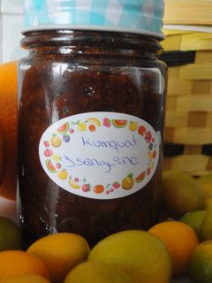 Una foto de Mermelada de kumquat y naranja sanguina