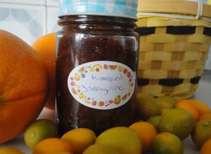 Una foto de Mermelada de kumquat y naranja sanguina