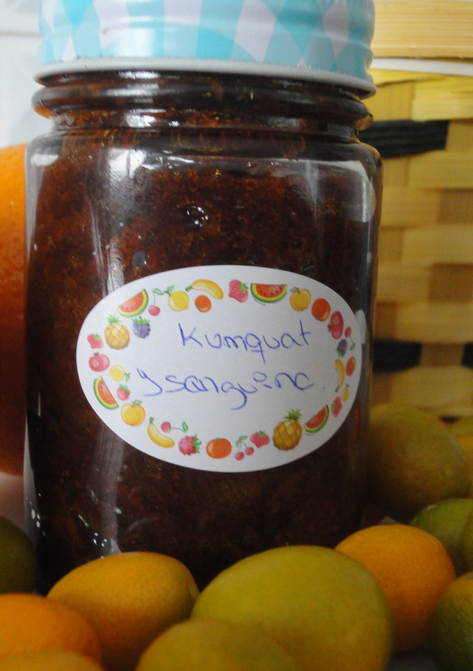 Una foto de Mermelada de kumquat y naranja sanguina