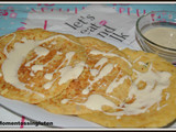Tortitas de calabacín con salsa de miel y mostaza (sin gluten, sin lactosa, sin huevo)