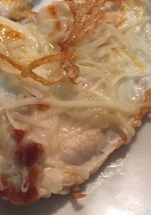 Una foto de Pechugas de pollo con queso