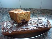 Una foto de budín fácil. membrillo