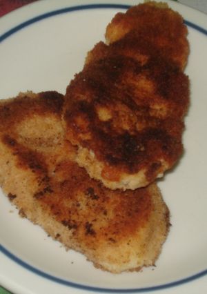 Una foto de Tortitas de papas con relleno a tu gusto 