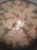 Pizza casera batida