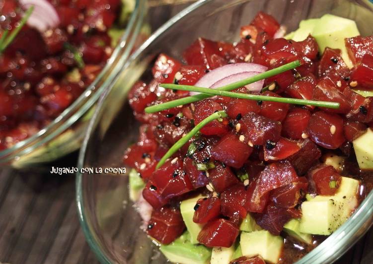 Como marinar atun para tartar