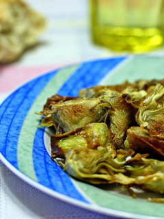 Una foto de Alcachofas fritas