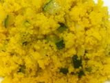 Cous Cous con calabacines y hierbas aromáticas