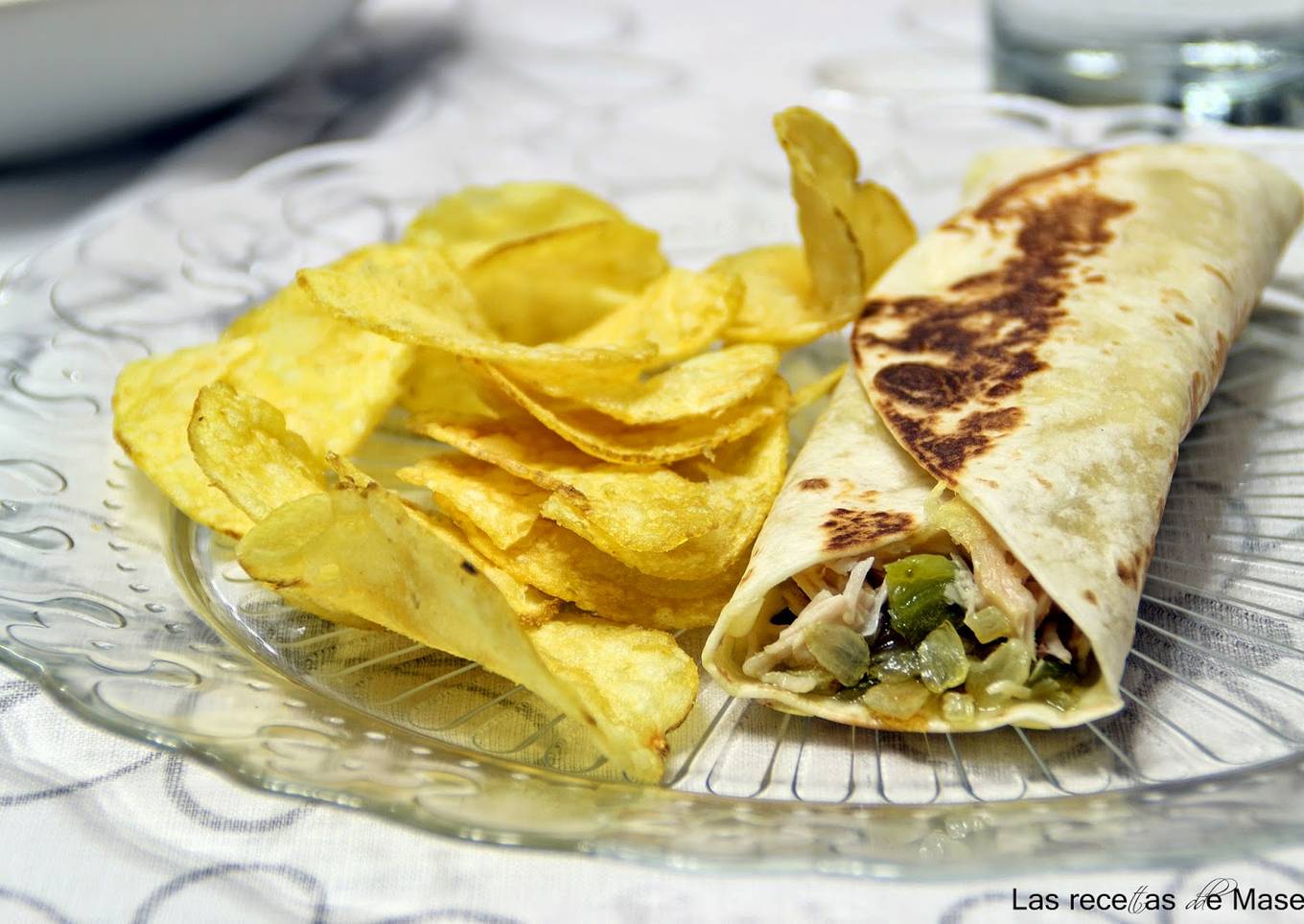 Flautas de pechuga de pollo 