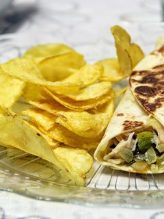 Una foto de Flautas de pechuga de pollo