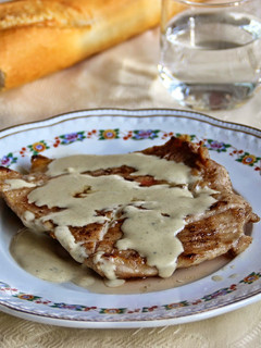 Foto principal de Secreto ibérico con salsa de queso azul