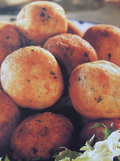 Una foto de Buñuelos de maíz