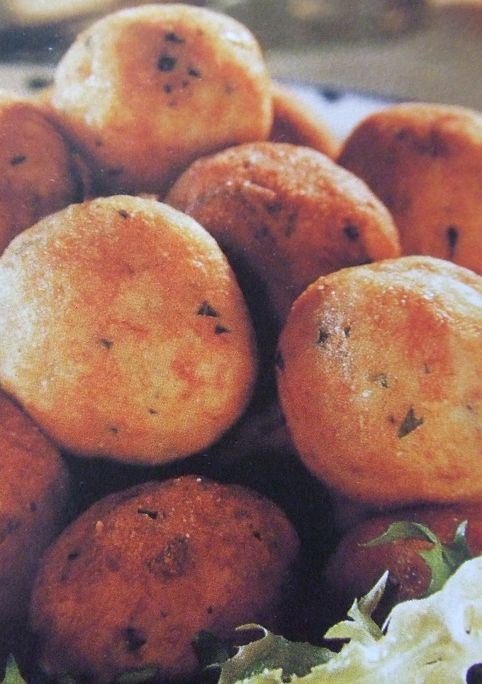 Una foto de Buñuelos de maíz